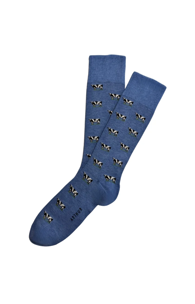 Chaussettes en coton - Vache