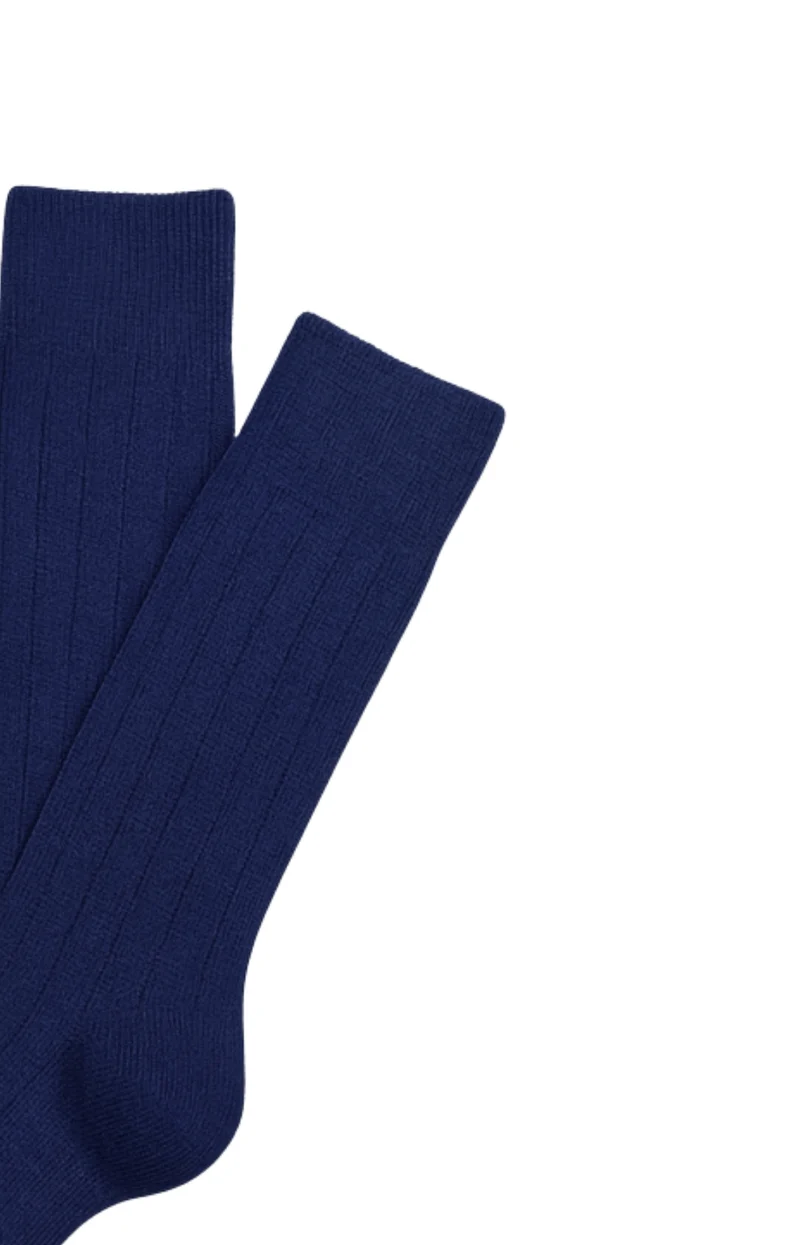 Chaussettes en laine et cachemire - Prusse