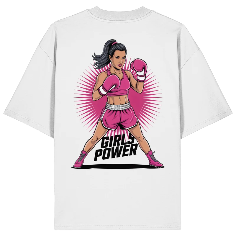 Girl Power / Women No2 - Organic Oversize Shirt
