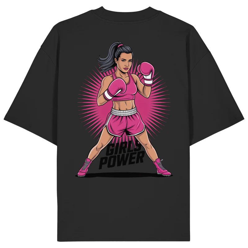 Girl Power / Women No2 - Organic Oversize Shirt