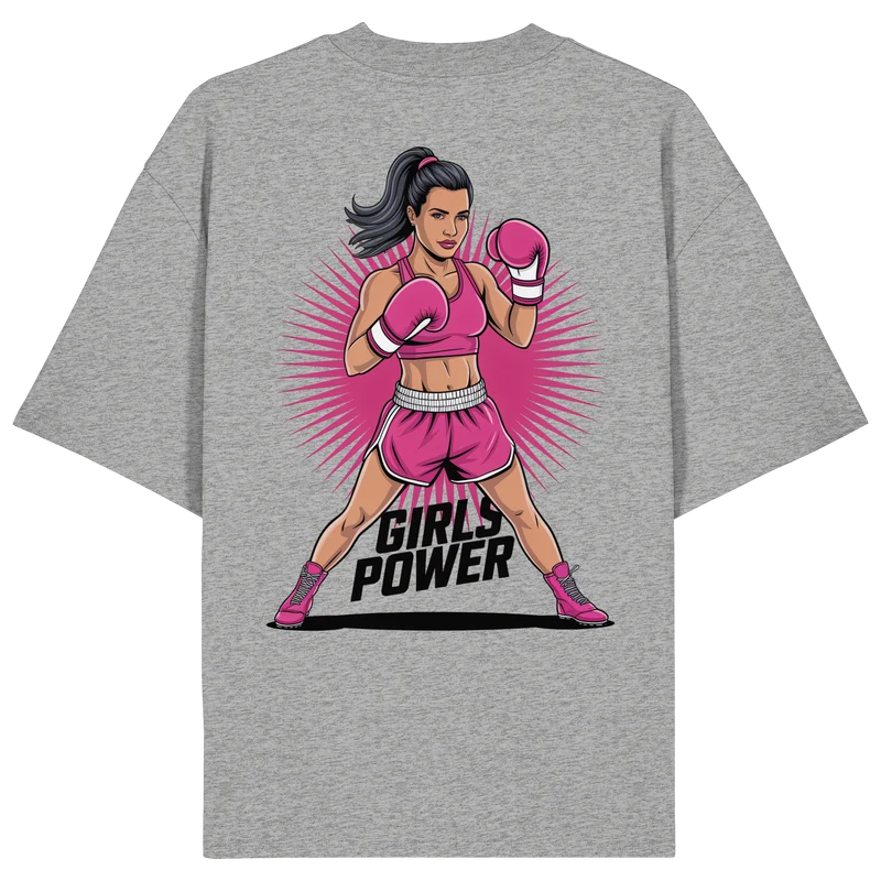 Girl Power / Women No2 - Organic Oversize Shirt