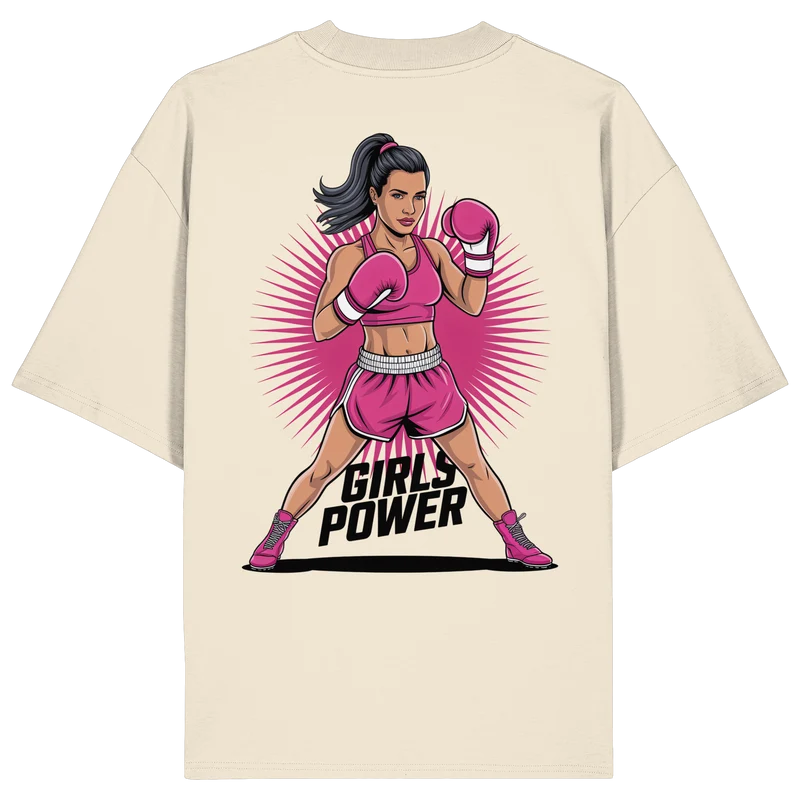 Girl Power / Women No2 - Organic Oversize Shirt