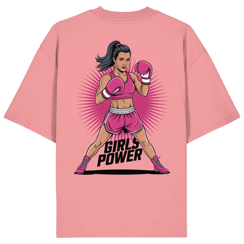 Girl Power / Women No2 - Organic Oversize Shirt