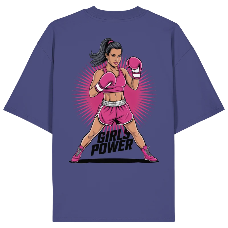 Girl Power / Women No2 - Organic Oversize Shirt