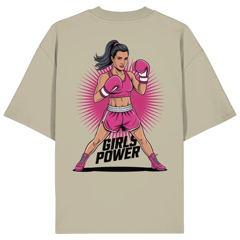 Girl Power / Women No2 - Organic Oversize Shirt