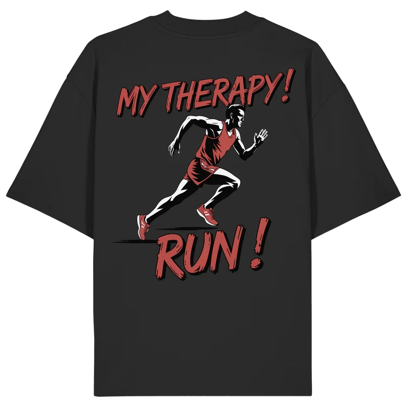 Therapy Run No3 - Organic Oversize Shirt