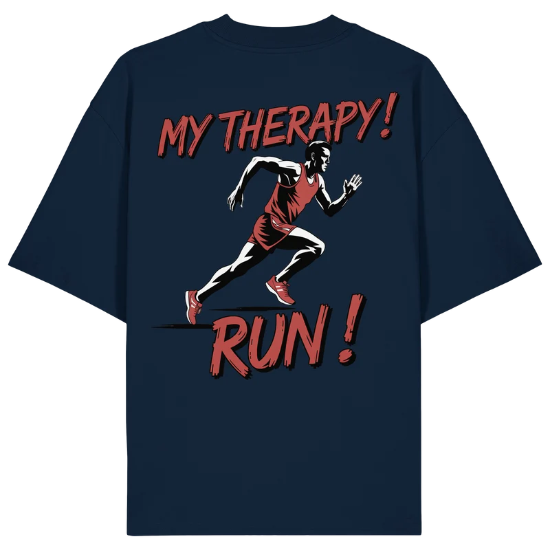 Therapy Run No3 - Organic Oversize Shirt