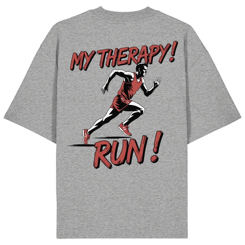 Therapy Run No3 - Organic Oversize Shirt