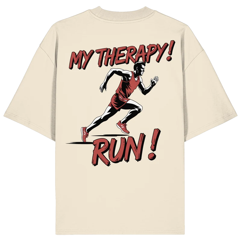 Therapy Run No3 - Organic Oversize Shirt