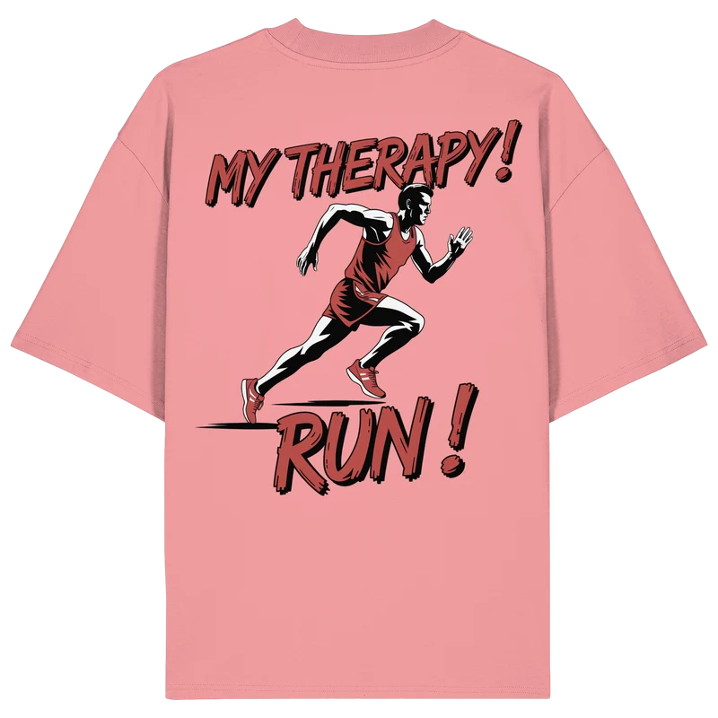 Therapy Run No3 - Organic Oversize Shirt