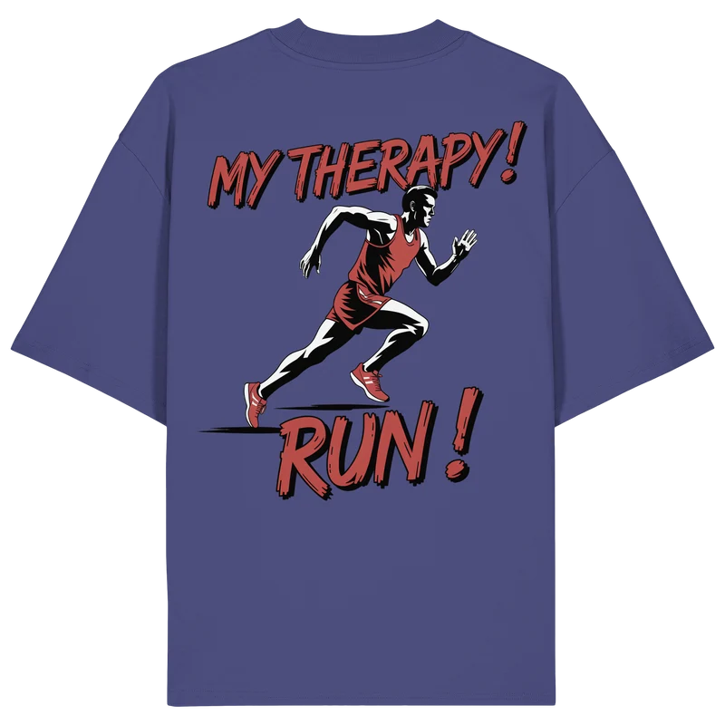 Therapy Run No3 - Organic Oversize Shirt