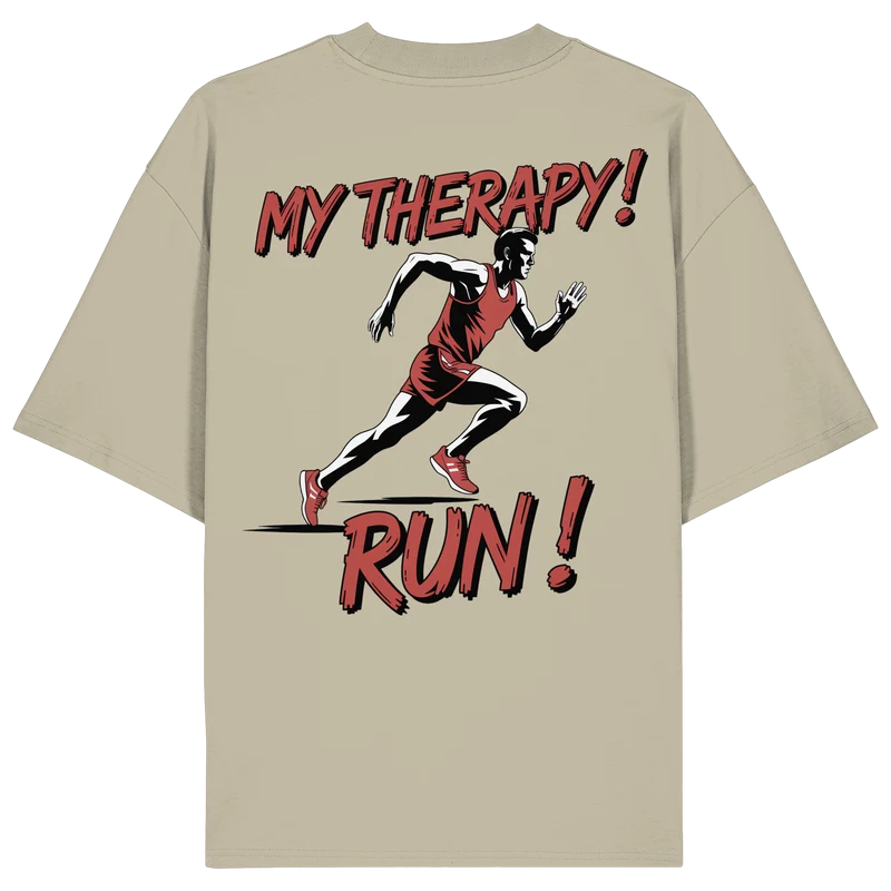 Therapy Run No3 - Organic Oversize Shirt
