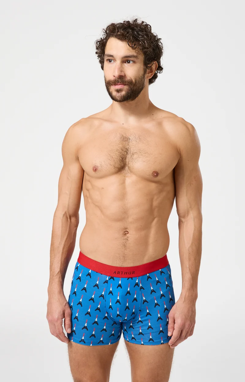 Pack 2 boxers en jersey de coton - Paris