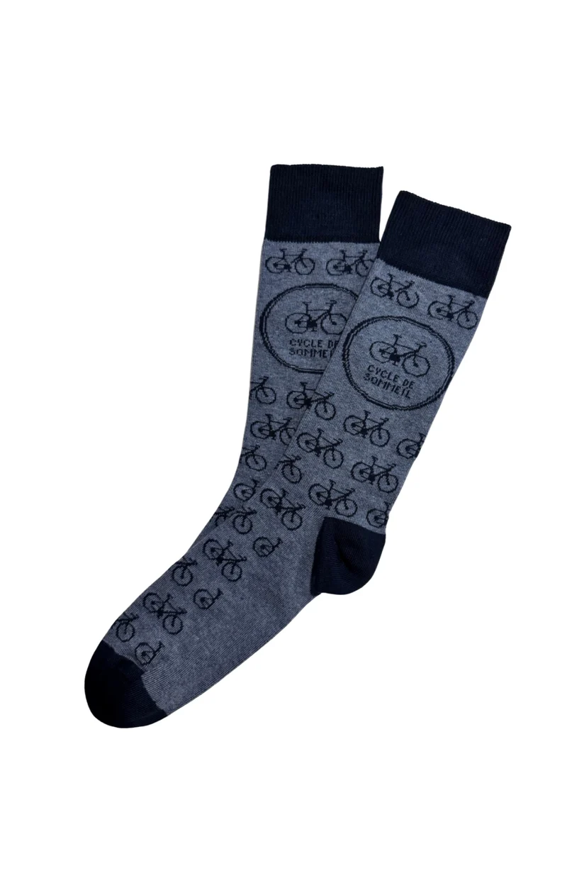 Chaussettes - Cycle de sommeil Bleu