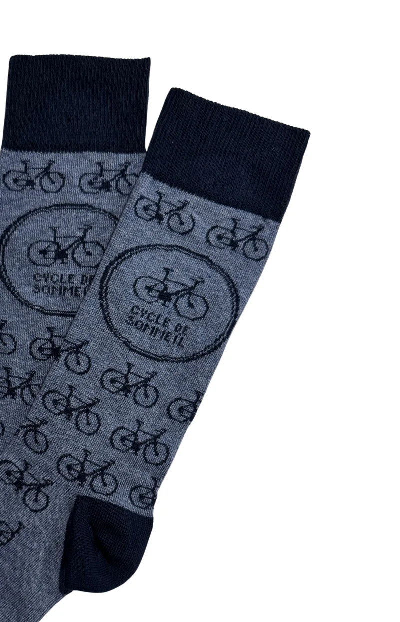 Chaussettes - Cycle de sommeil Bleu