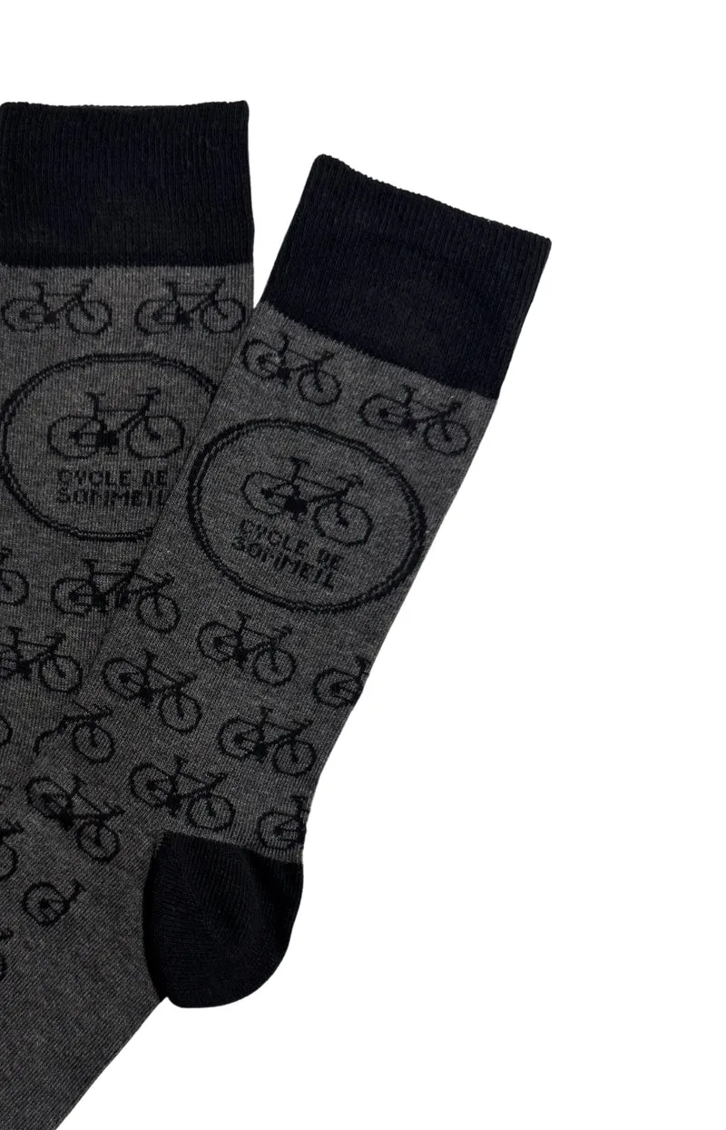 Chaussettes - Cycle de sommeil Gris
