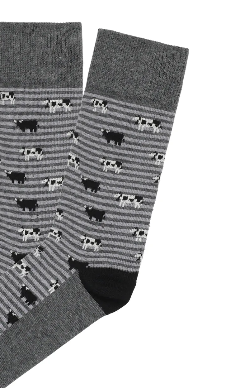 Chaussettes - Vache Noir