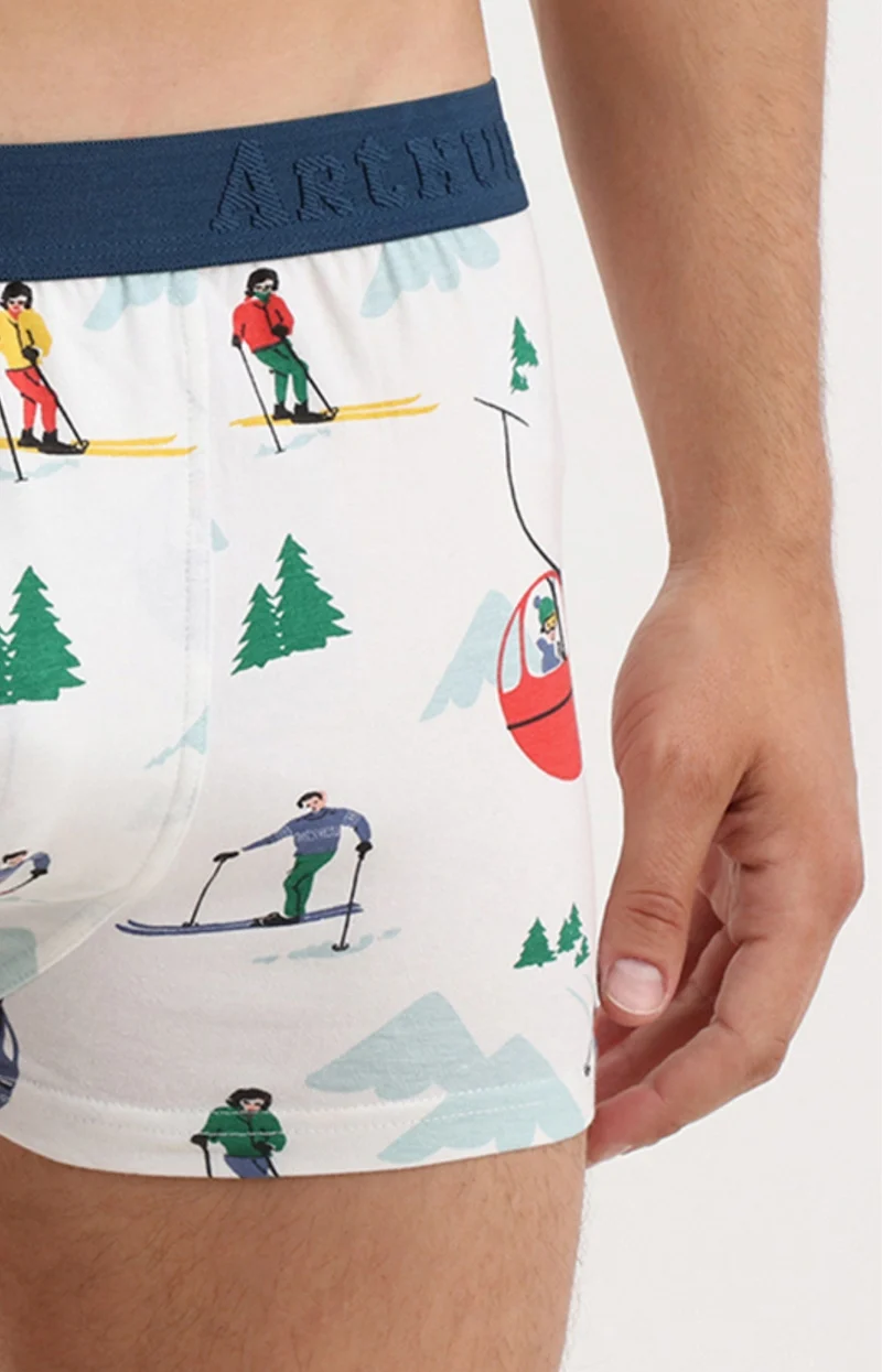 Boxer en jersey de coton - Thé lit ski