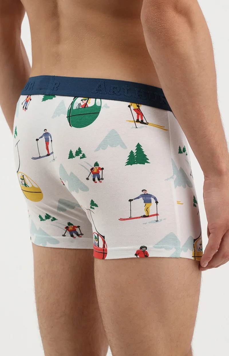 Boxer en jersey de coton - Thé lit ski