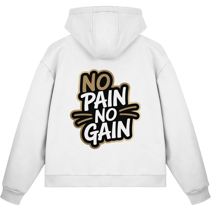 No Pain Gym No4 - Fluffy Boxcut Zipper