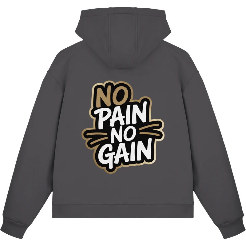 No Pain Gym No4 - Fluffy Boxcut Zipper