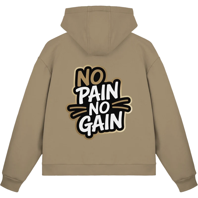 No Pain Gym No4 - Fluffy Boxcut Zipper