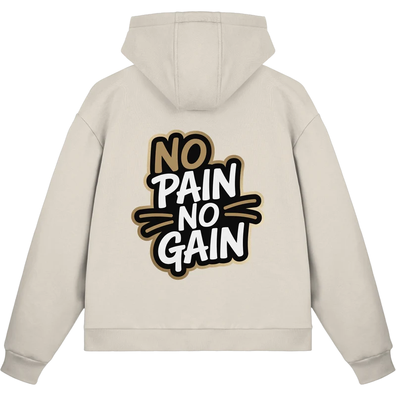 No Pain Gym No4 - Fluffy Boxcut Zipper