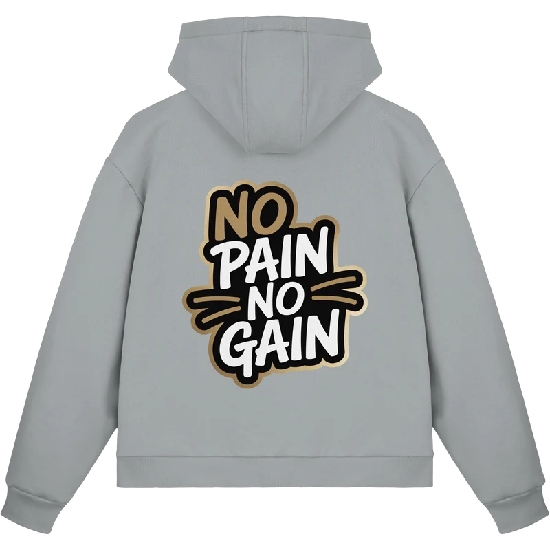 No Pain Gym No4 - Fluffy Boxcut Zipper