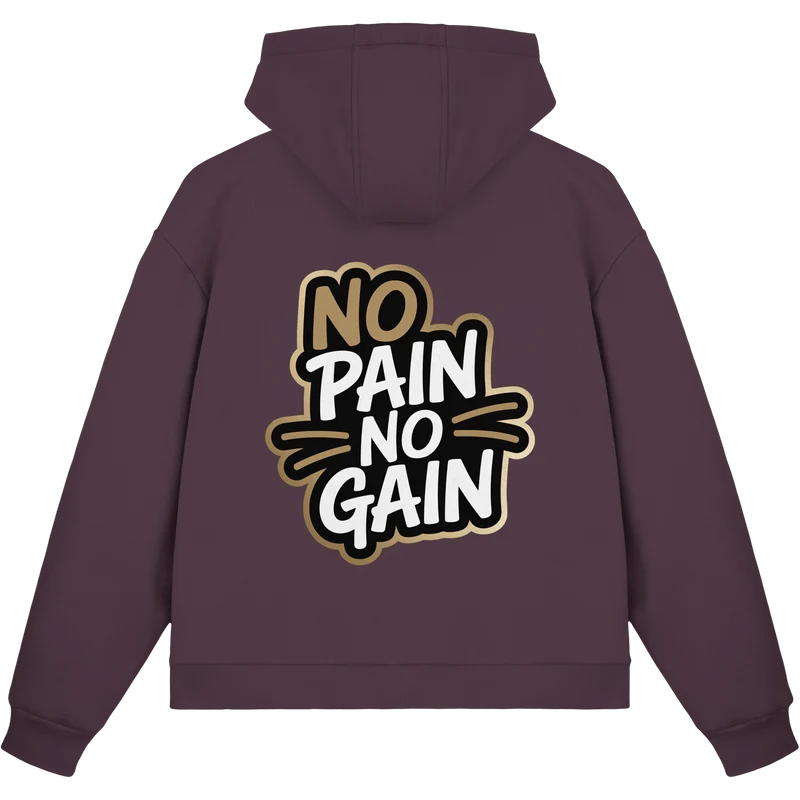 No Pain Gym No4 - Fluffy Boxcut Zipper