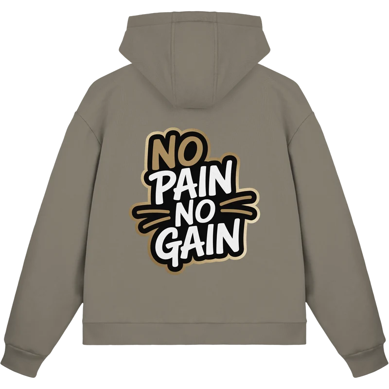 No Pain Gym No4 - Fluffy Boxcut Zipper