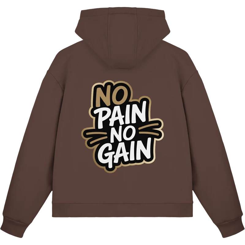 No Pain Gym No4 - Fluffy Boxcut Zipper