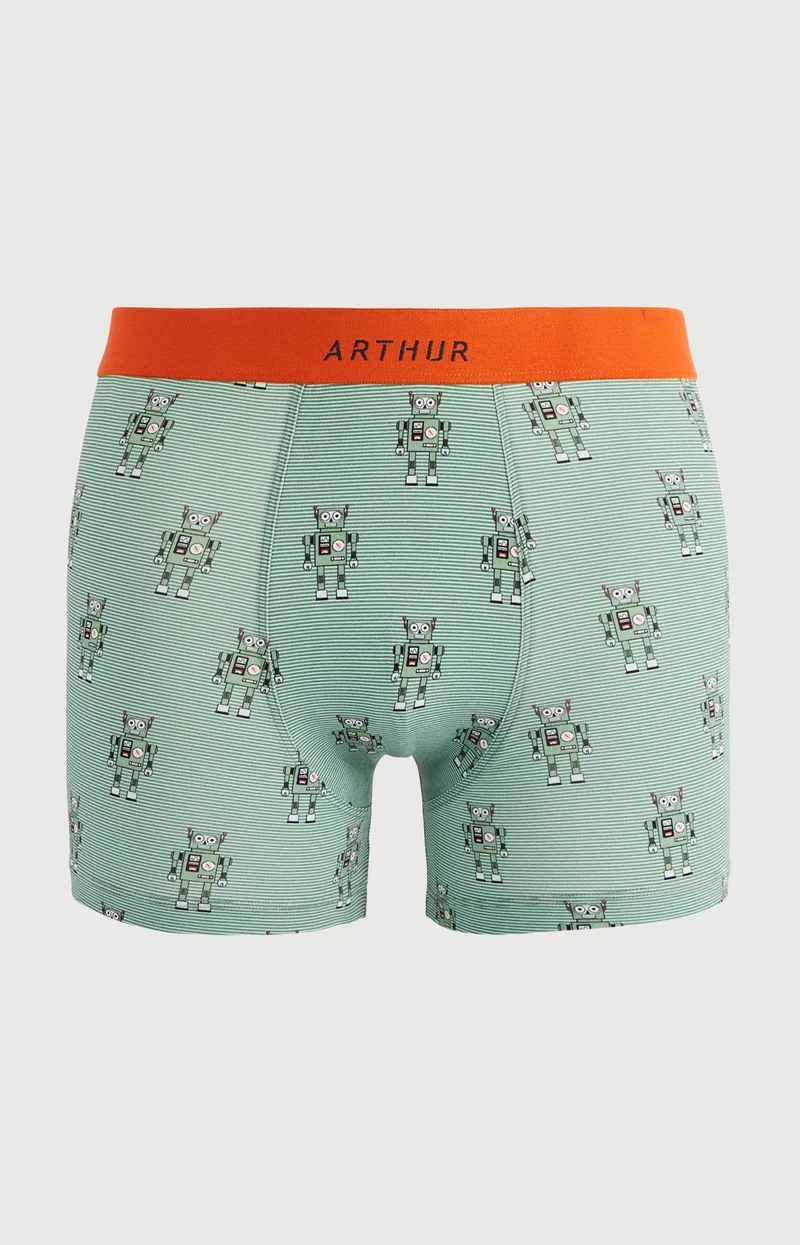 Boxer en jersey de coton - Robot