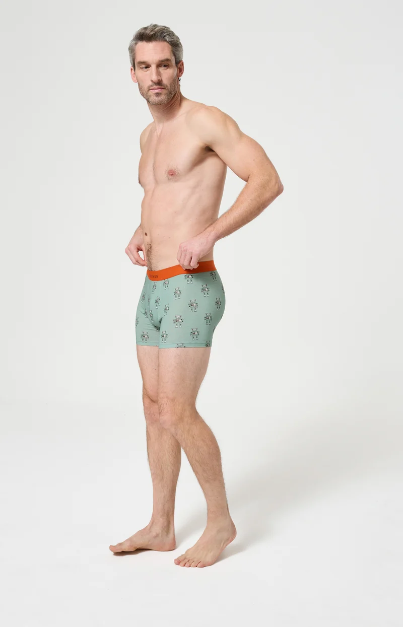 Boxer en jersey de coton - Robot