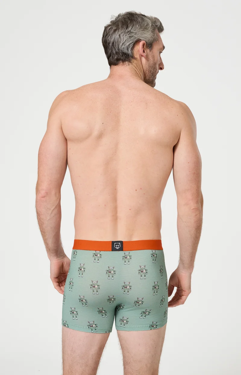 Boxer en jersey de coton - Robot