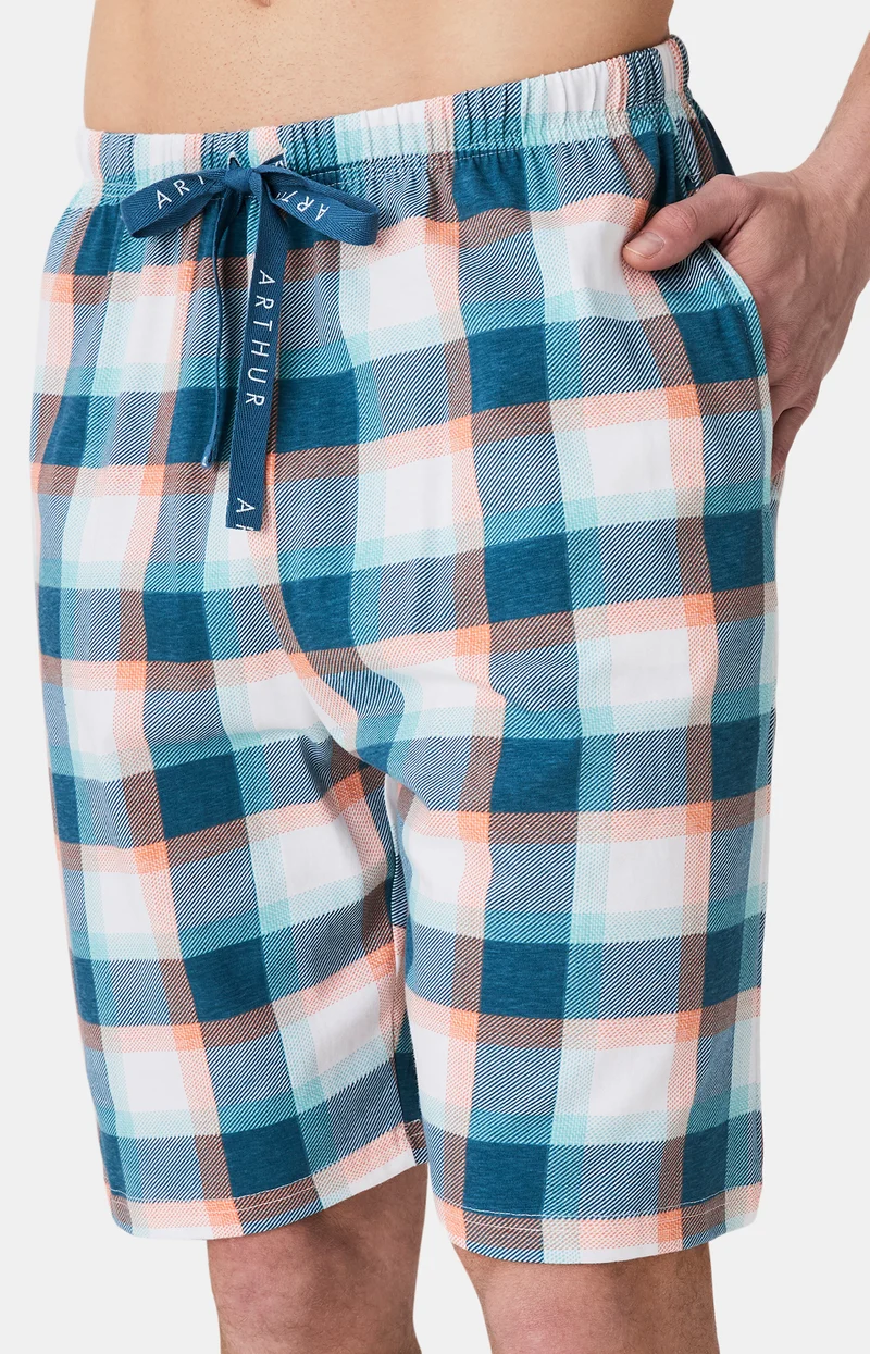 Pyjashort en jersey de coton léger - We are family