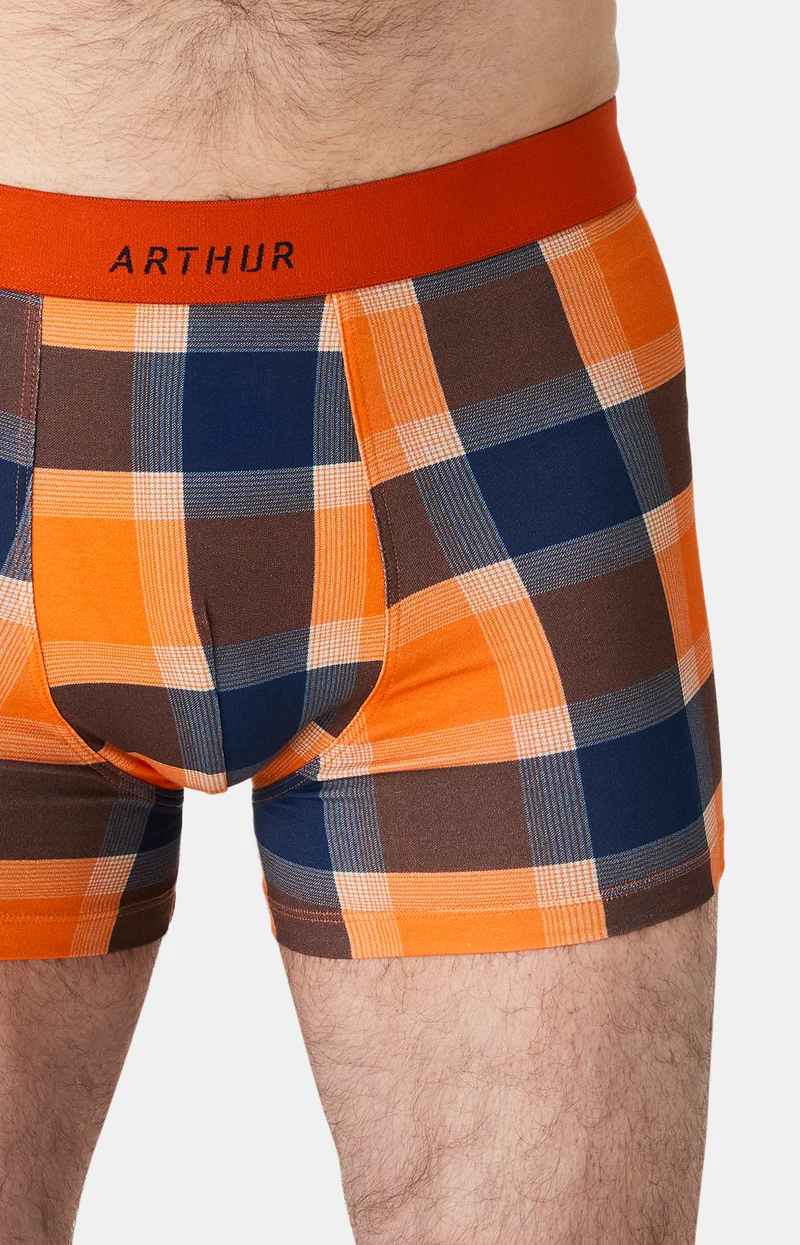 Boxer en jersey de coton - Fred Orange