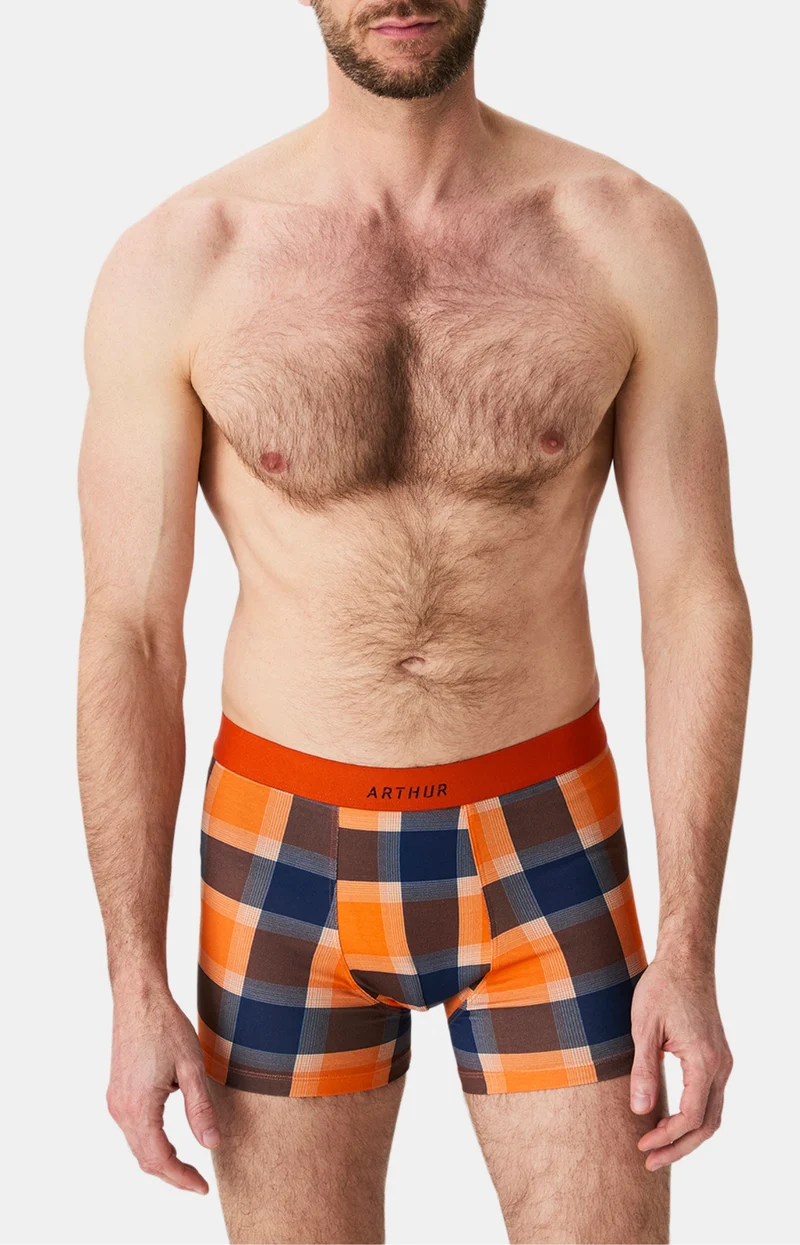 Boxer en jersey de coton - Fred Orange