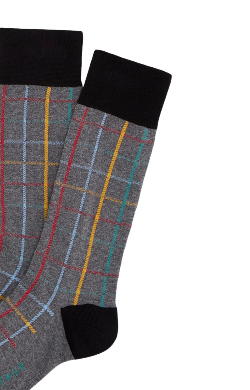 Chaussettes en coton - Miclenn Gris