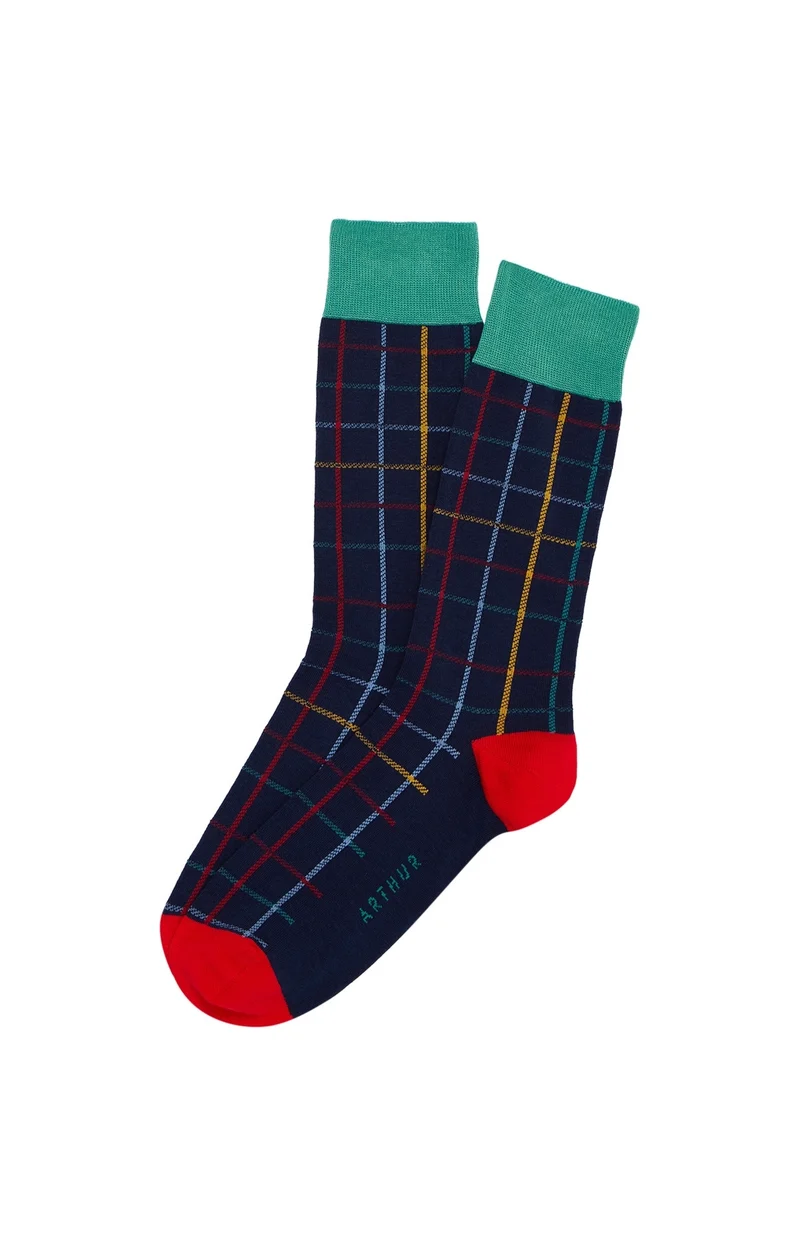 Chaussettes en coton - Miclenn Marine