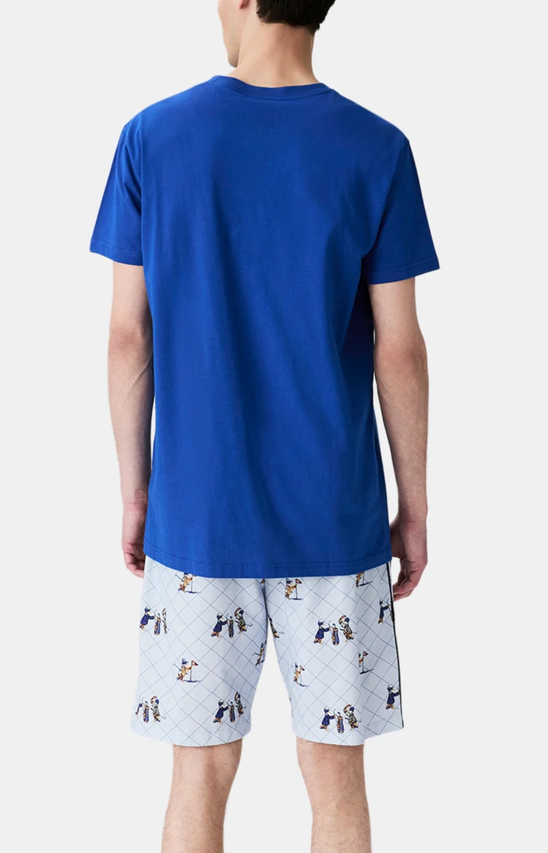 Pyjashort en jersey de coton léger - Touche pas à mon putt