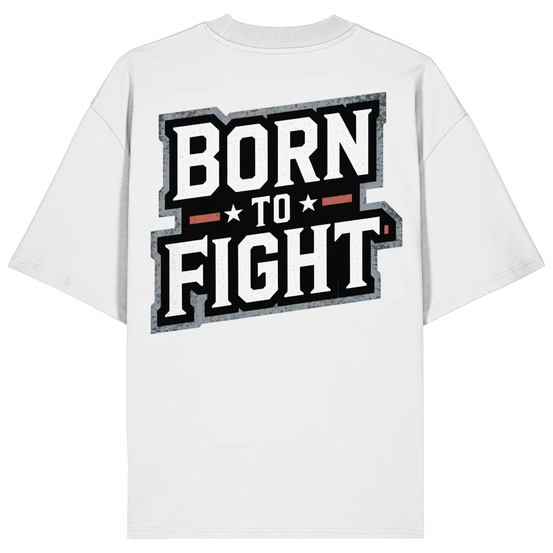 BtF boxing No6 - Organic Oversize Shirt