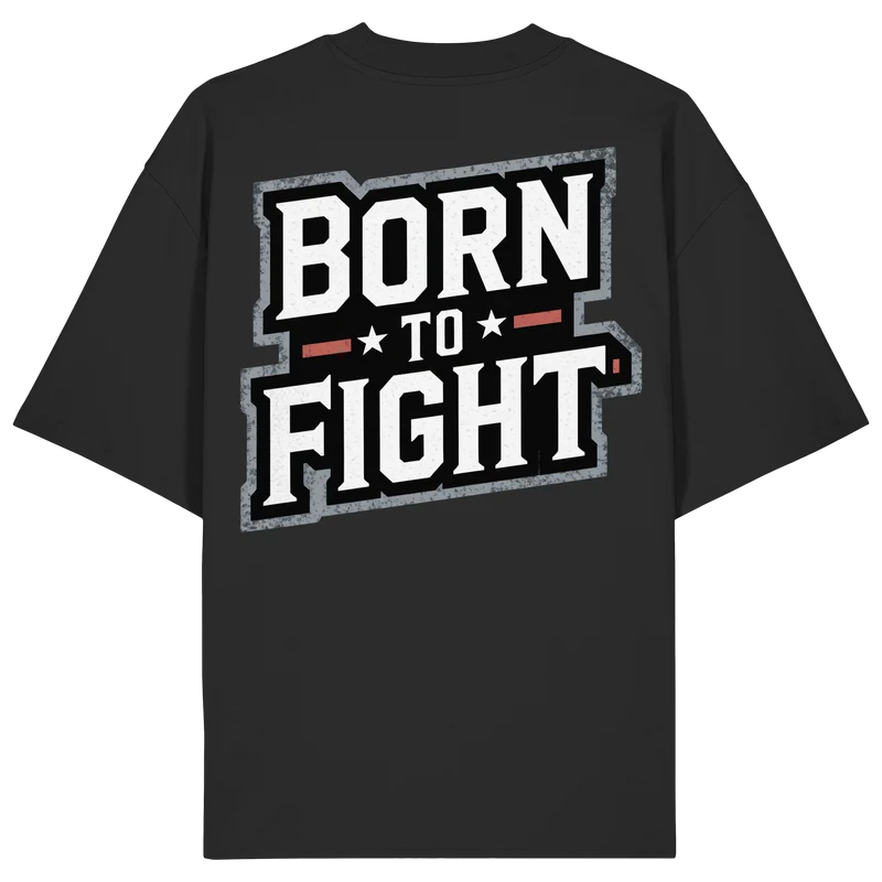 BtF boxing No6 - Organic Oversize Shirt