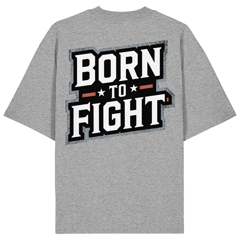 BtF boxing No6 - Organic Oversize Shirt