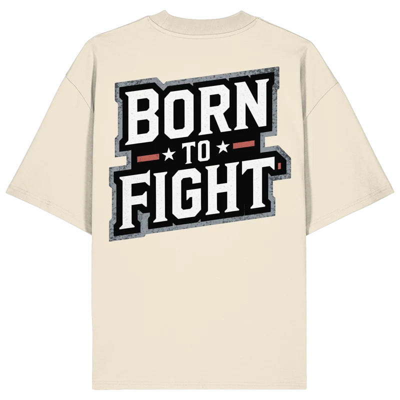 BtF boxing No6 - Organic Oversize Shirt