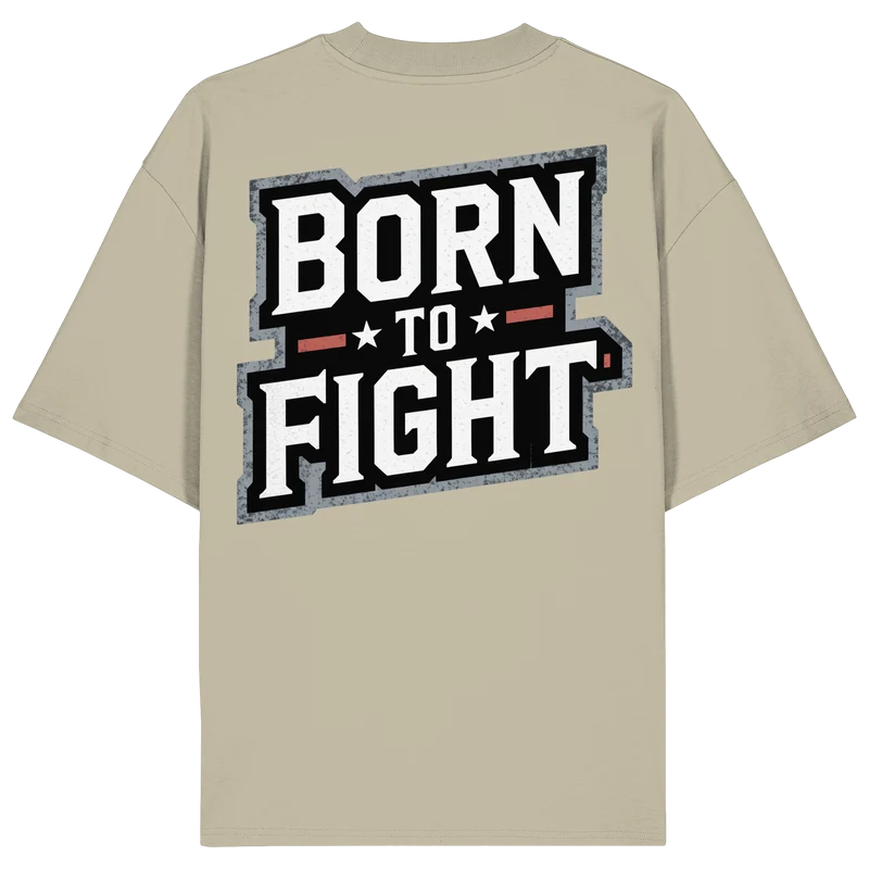 BtF boxing No6 - Organic Oversize Shirt
