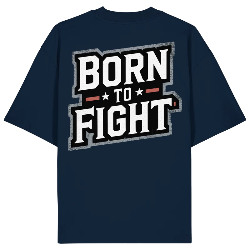 BtF boxing No6 - Organic Oversize Shirt