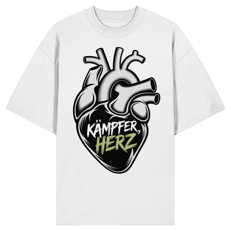 Kämpferherz Muaythai No6 - Organic Oversize Shirt