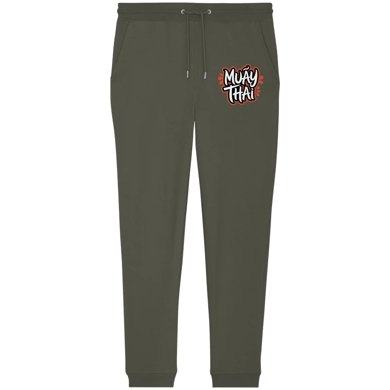 MuayThai Front No5 - Organic Jogger Pants