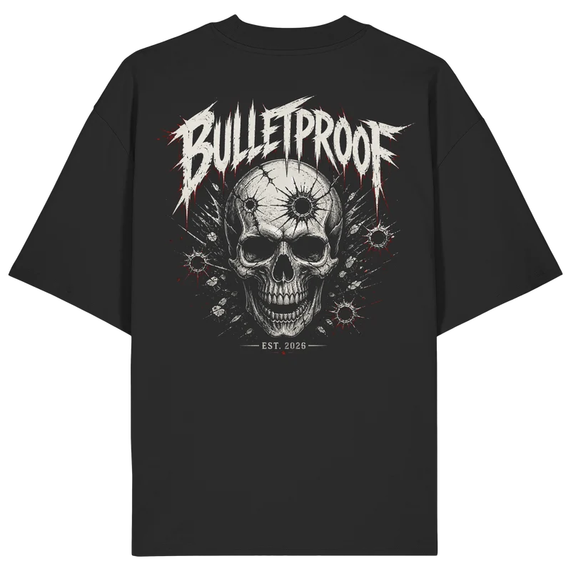 Bulletproof Gold No20 - Organic Oversize Shirt