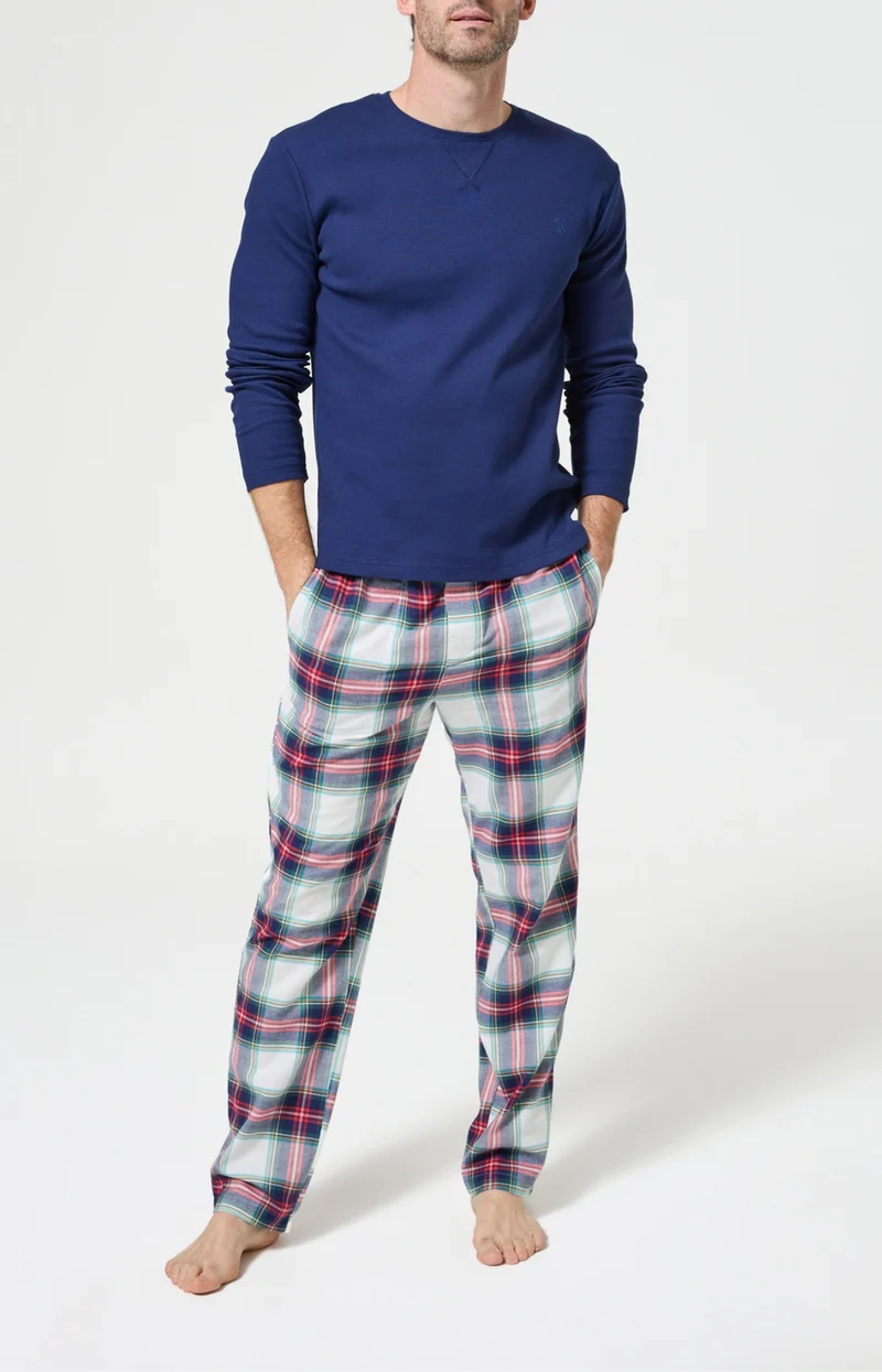 Pantalon en flanelle de coton - Logan